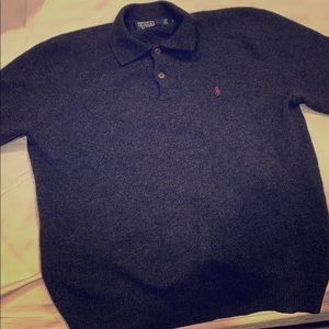 Polo Lambswool Long Sleeve Sweater